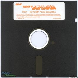 Artwork on the Disc for StarRay on the Microsoft DOS.