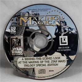 Artwork on the Disc for Star Wars - Making Magic on the Microsoft DOS.