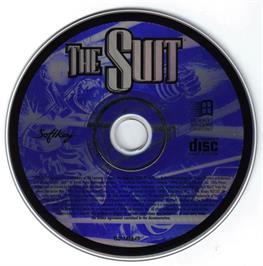 Artwork on the Disc for Suit, The on the Microsoft DOS.