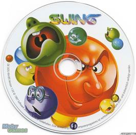 Artwork on the Disc for Swing on the Microsoft DOS.