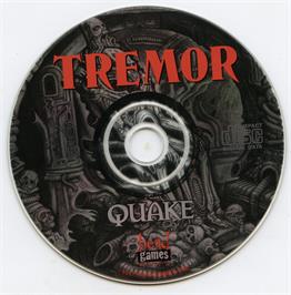 Artwork on the Disc for Tremor for Quake on the Microsoft DOS.