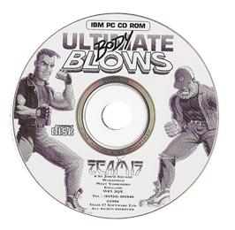 Artwork on the Disc for Ultimate Body Blows on the Microsoft DOS.