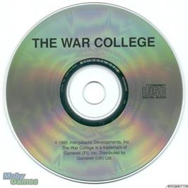 Artwork on the Disc for War College, The - Universal Military Simulator 3 on the Microsoft DOS.
