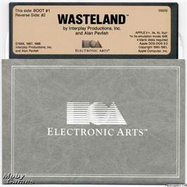 Artwork on the Disc for Wasteland on the Microsoft DOS.