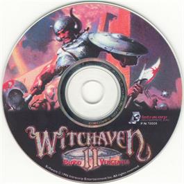 Artwork on the Disc for Witchaven 2 - Blood Vengeance on the Microsoft DOS.