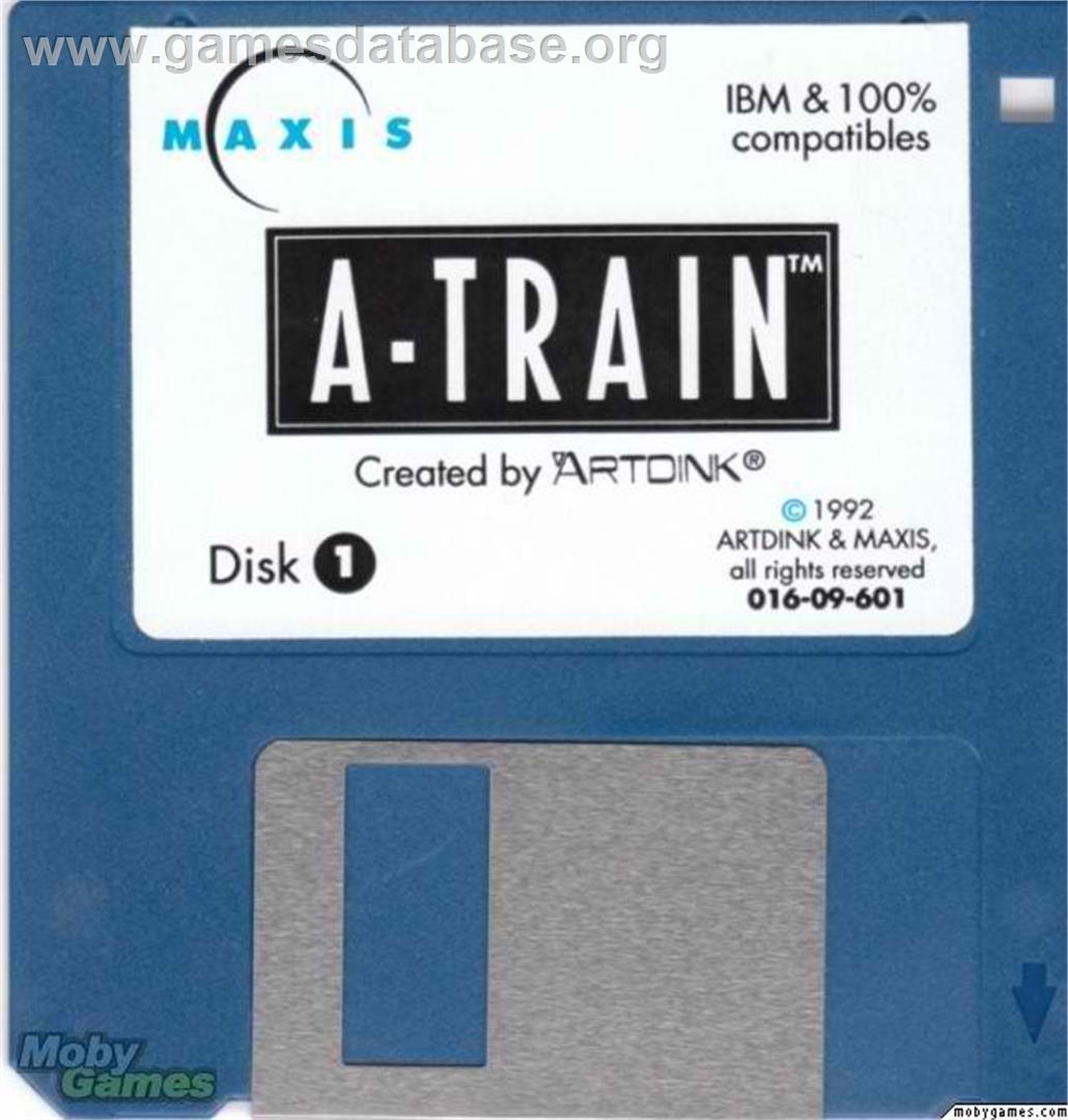 A-Train - Microsoft DOS - Artwork - Disc