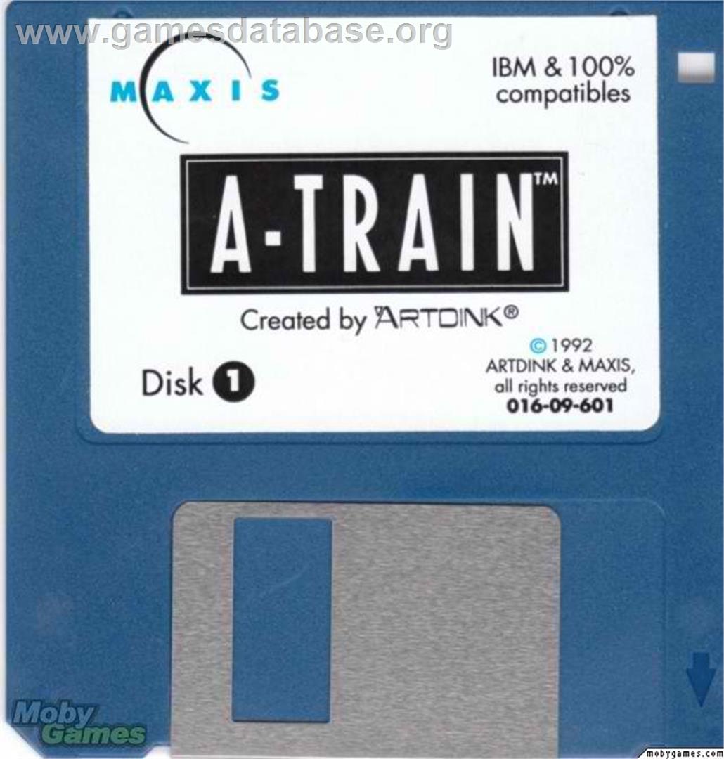 A-train - Microsoft DOS - Artwork - Disc