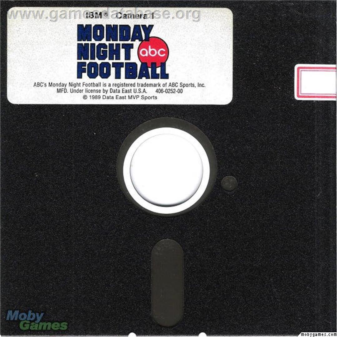 ABC Monday Night Football - Microsoft DOS - Artwork - Disc