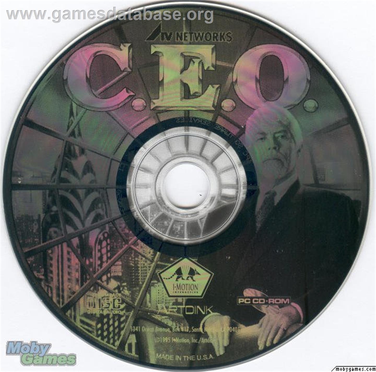 AIV Network$ - Microsoft DOS - Artwork - Disc
