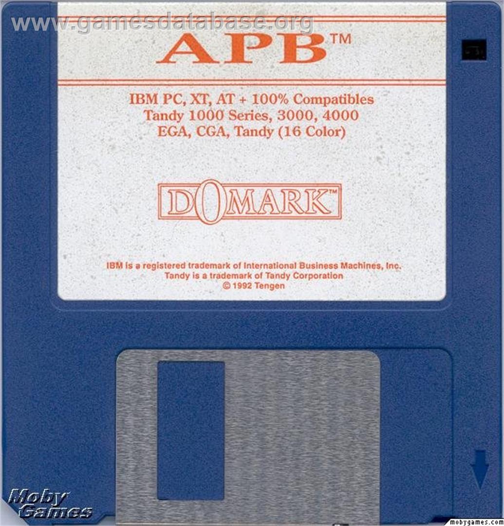 APB - Microsoft DOS - Artwork - Disc