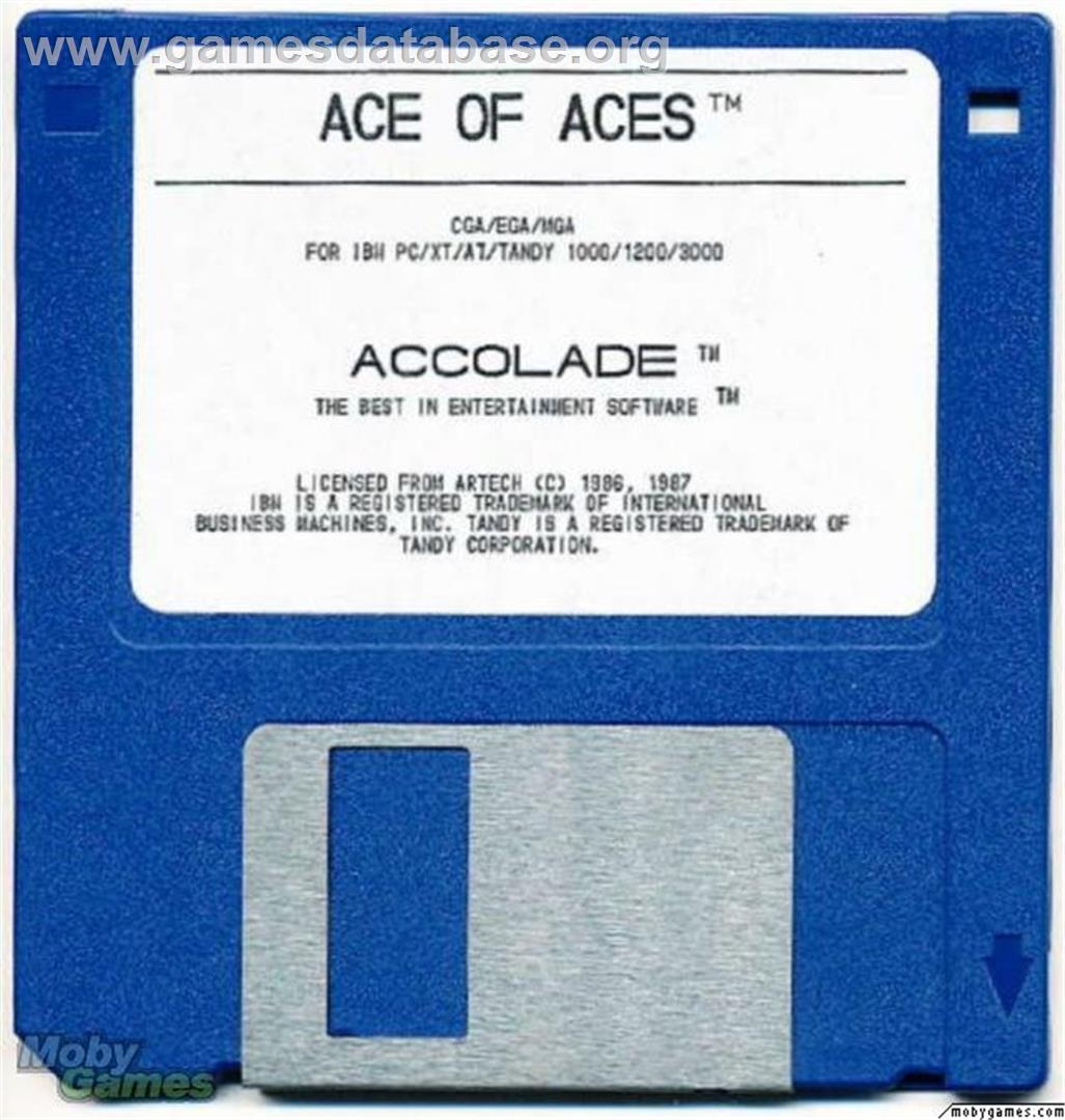 Ace of Aces - Microsoft DOS - Artwork - Disc