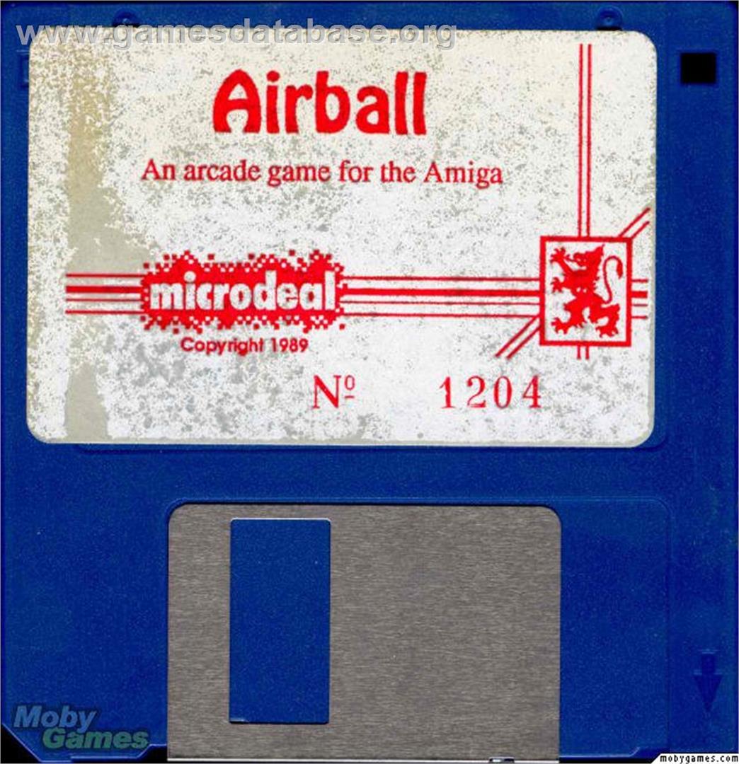 Airball - Microsoft DOS - Artwork - Disc