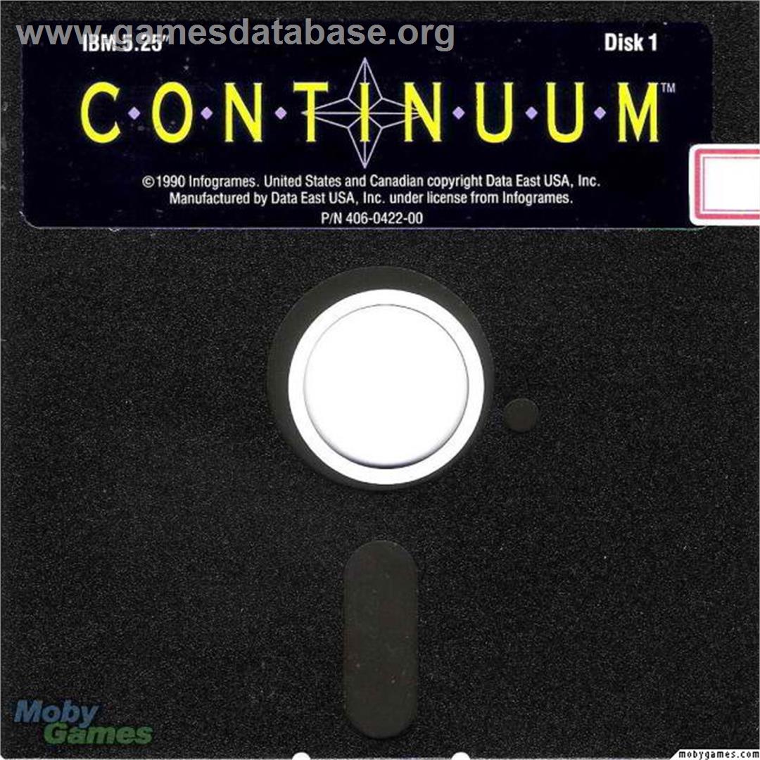 Alpha Waves - Microsoft DOS - Artwork - Disc