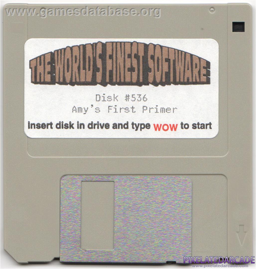 Amy's First Primer - Microsoft DOS - Artwork - Disc