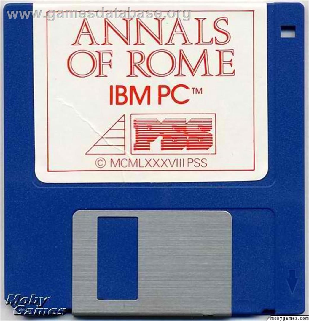 Annals Of Rome - Microsoft DOS - Artwork - Disc