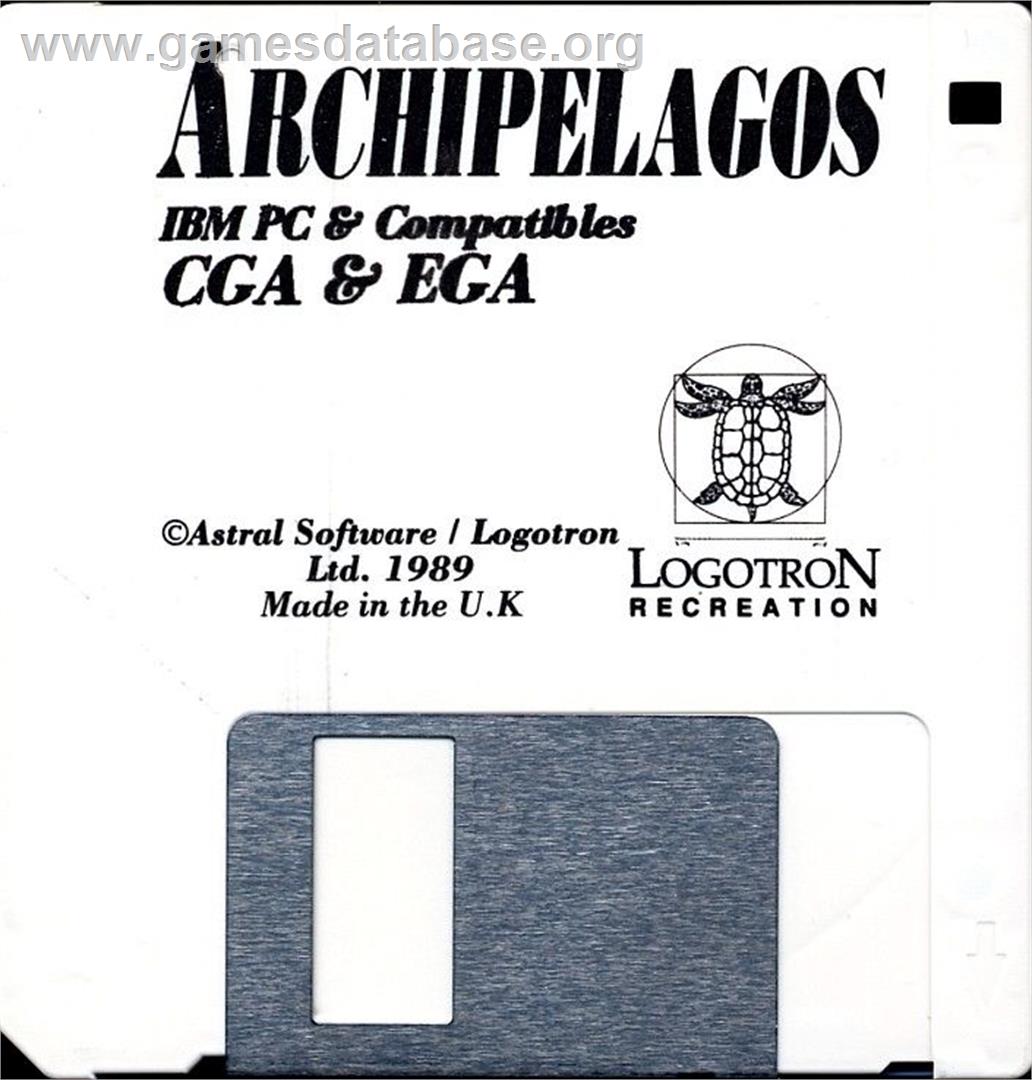 Archipelagos - Microsoft DOS - Artwork - Disc