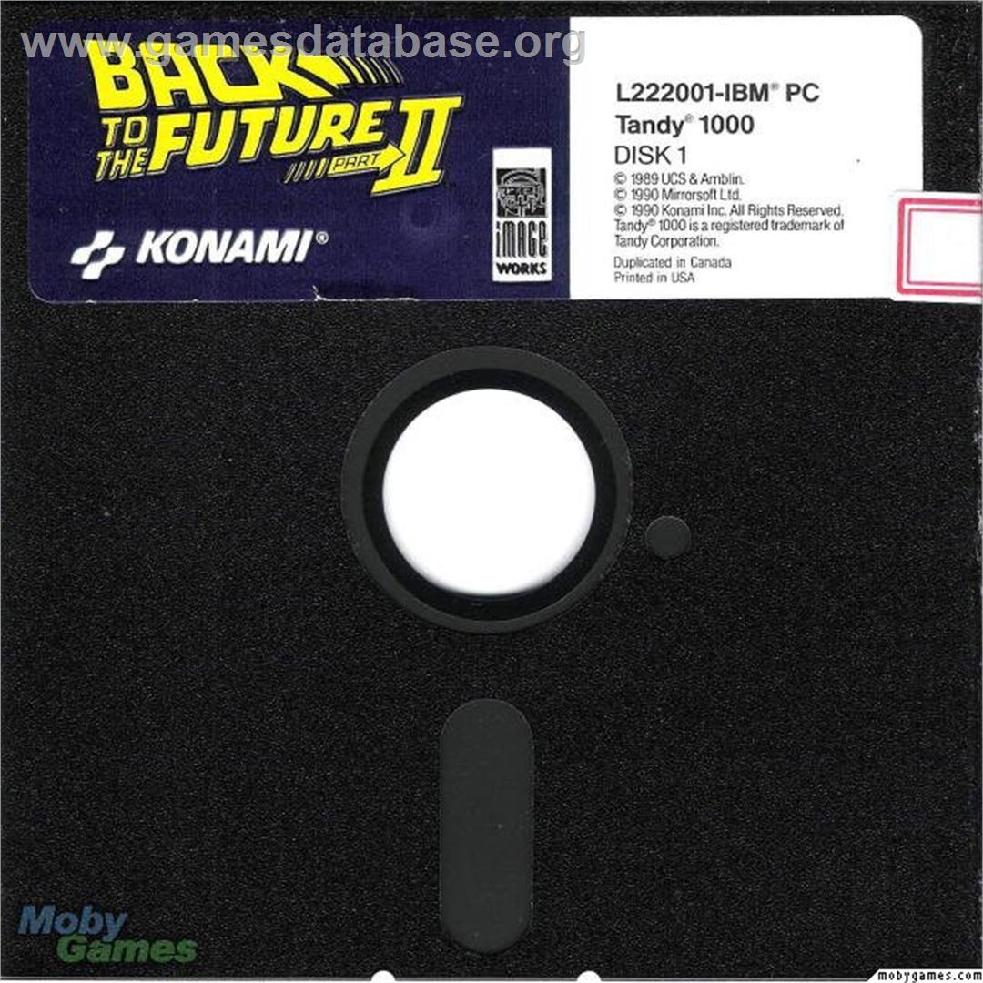 Back To The Future Part 2 - Microsoft DOS - Artwork - Disc