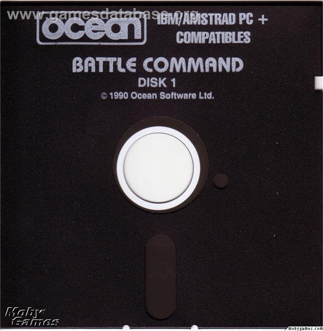 Battle Command - Microsoft DOS - Artwork - Disc