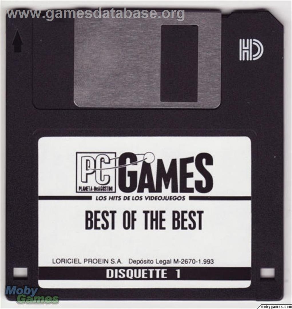 Best of the Best Championship Karate - Microsoft DOS - Artwork - Disc