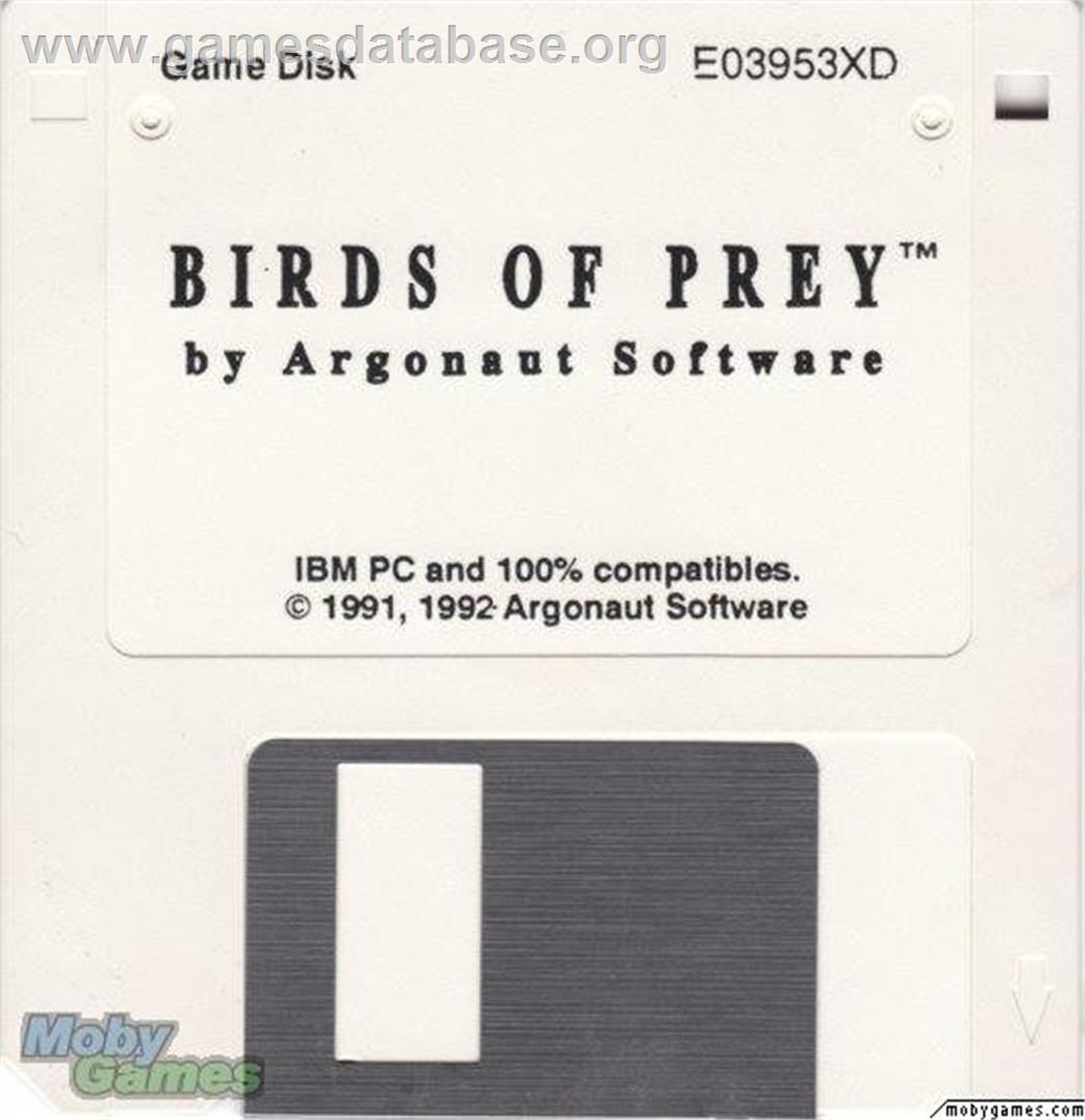 Birds of Prey - Microsoft DOS - Artwork - Disc