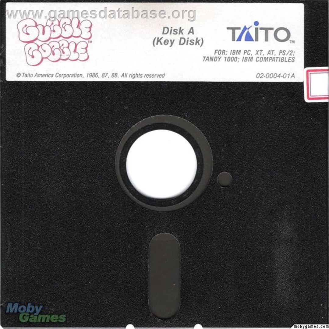 Bubble Bobble - Microsoft DOS - Artwork - Disc