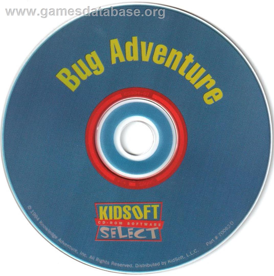 Bug Adventure - Microsoft DOS - Artwork - Disc