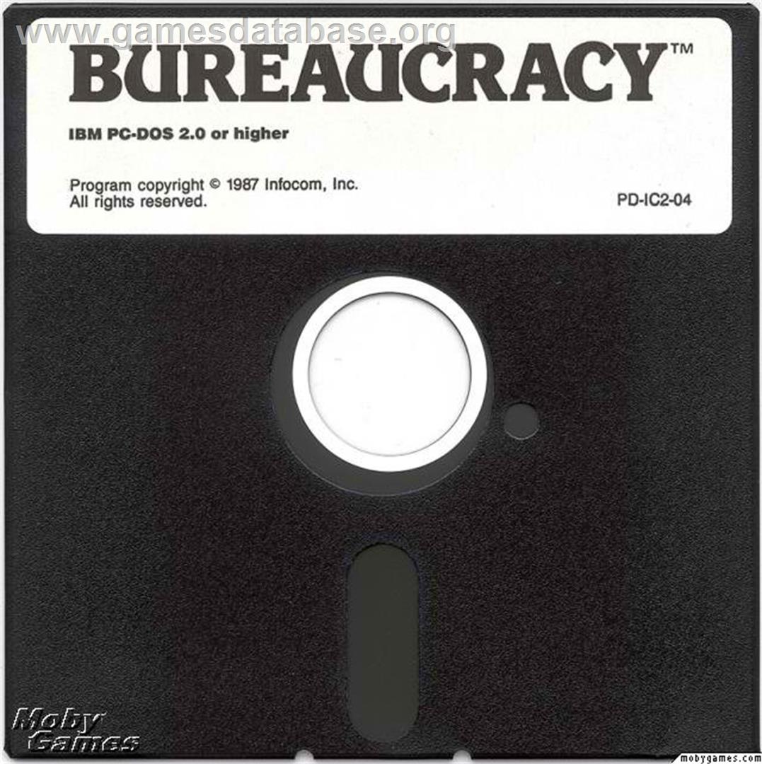 Bureaucracy - Microsoft DOS - Artwork - Disc