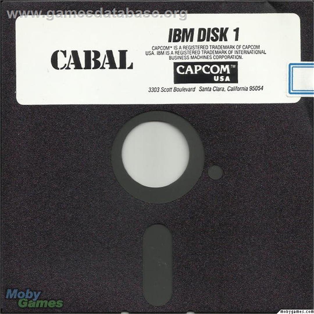 Cabal - Microsoft DOS - Artwork - Disc