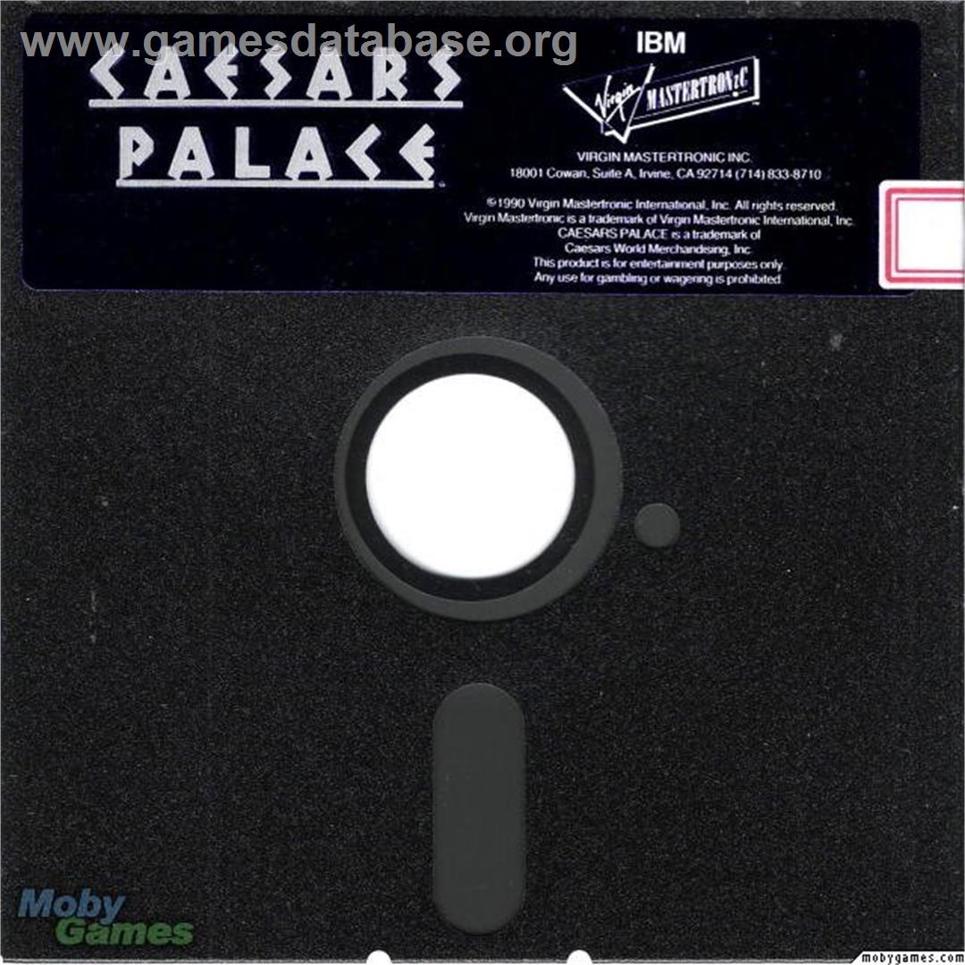 Caesars Palace - Microsoft DOS - Artwork - Disc