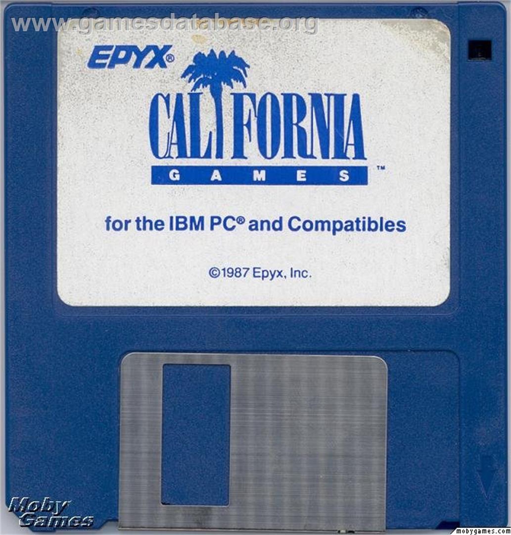 California Games - Microsoft DOS - Artwork - Disc
