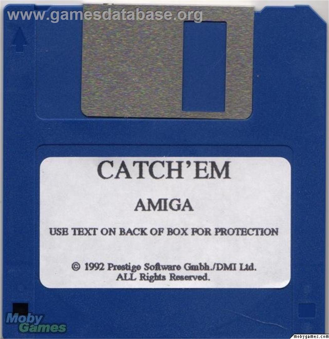 Catch 'Em (1989) - Microsoft DOS - Artwork - Disc