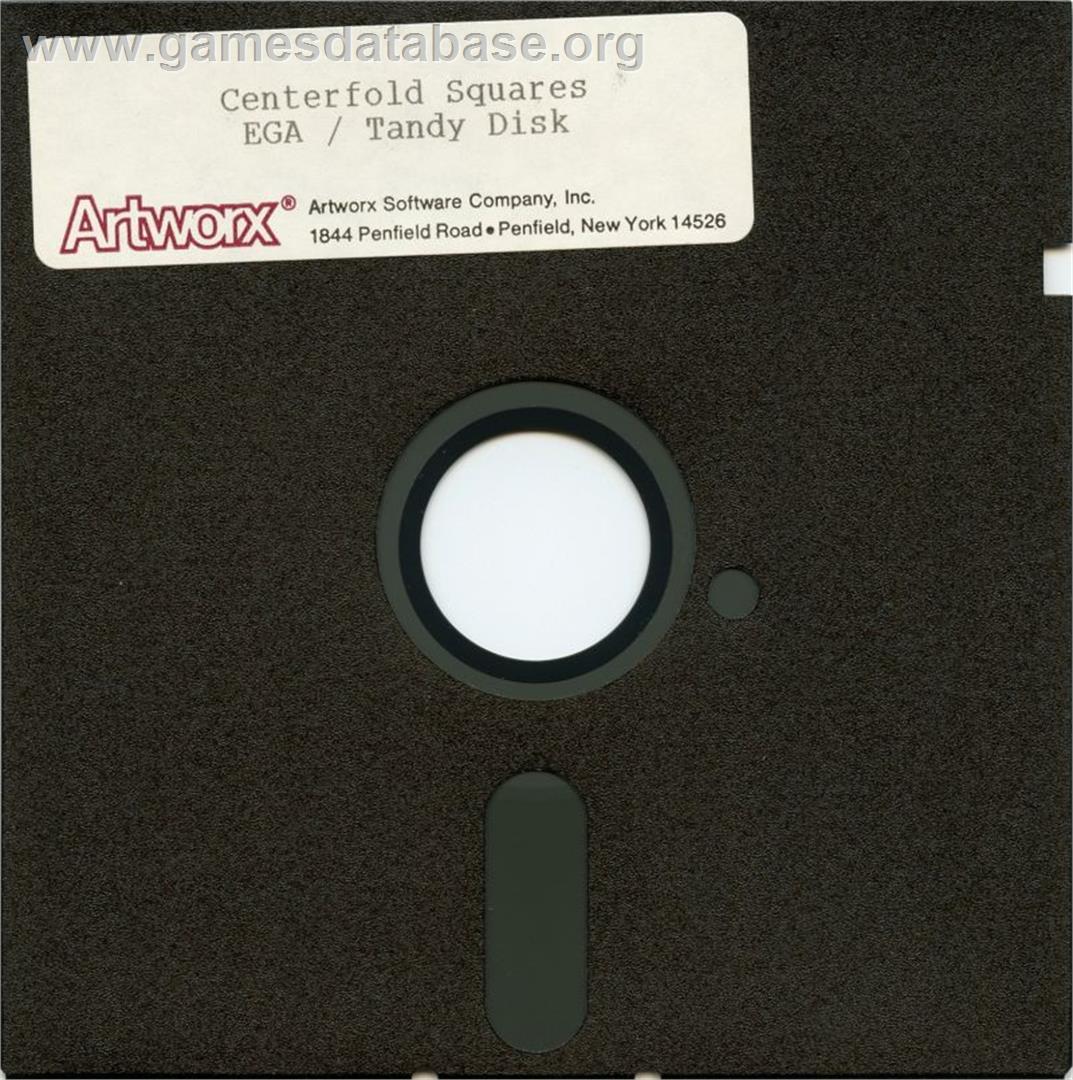 Centerfold Squares - Microsoft DOS - Artwork - Disc