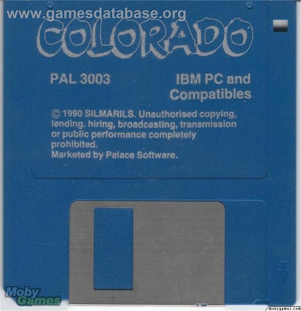 Colorado - Microsoft DOS - Artwork - Disc