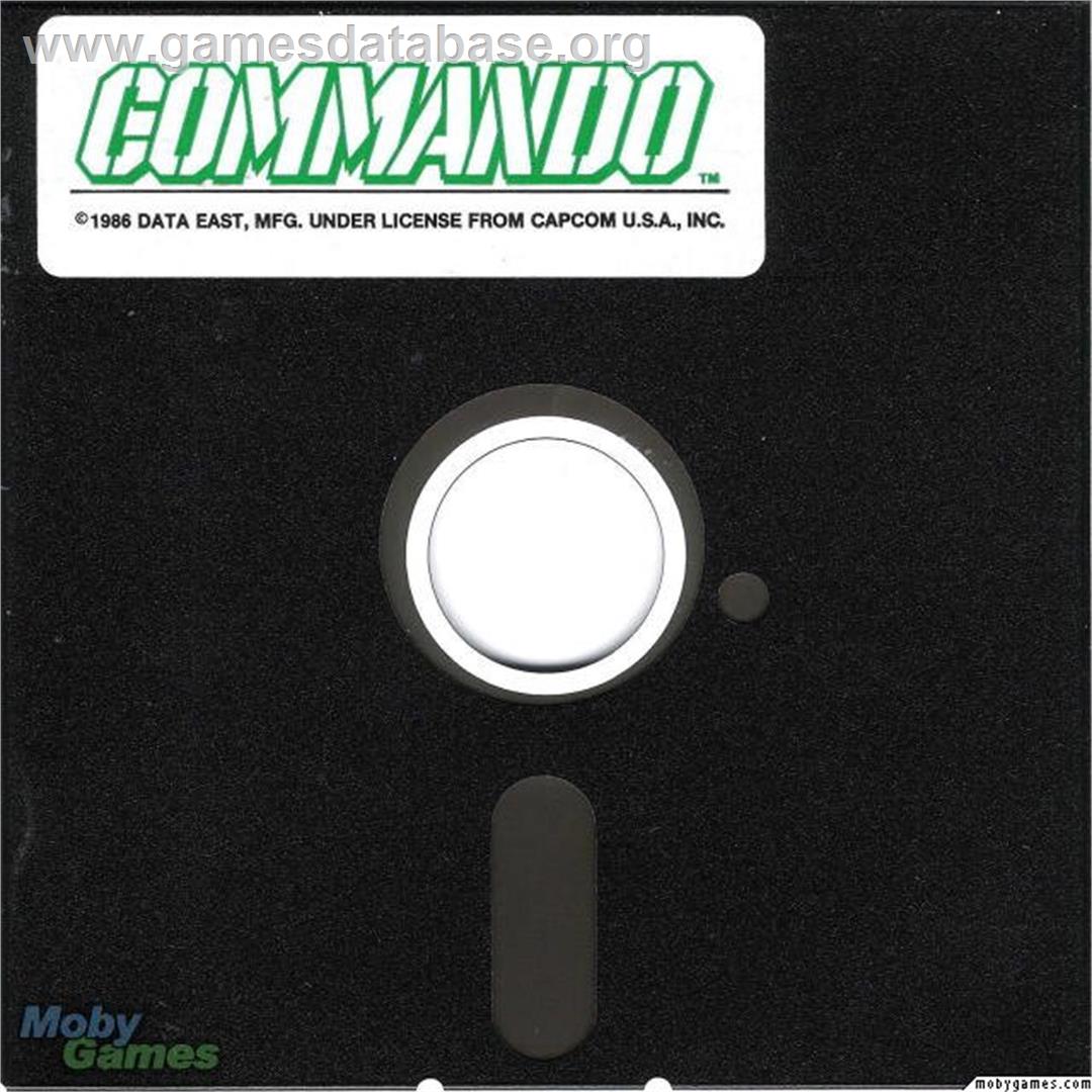 Commando - Microsoft DOS - Artwork - Disc