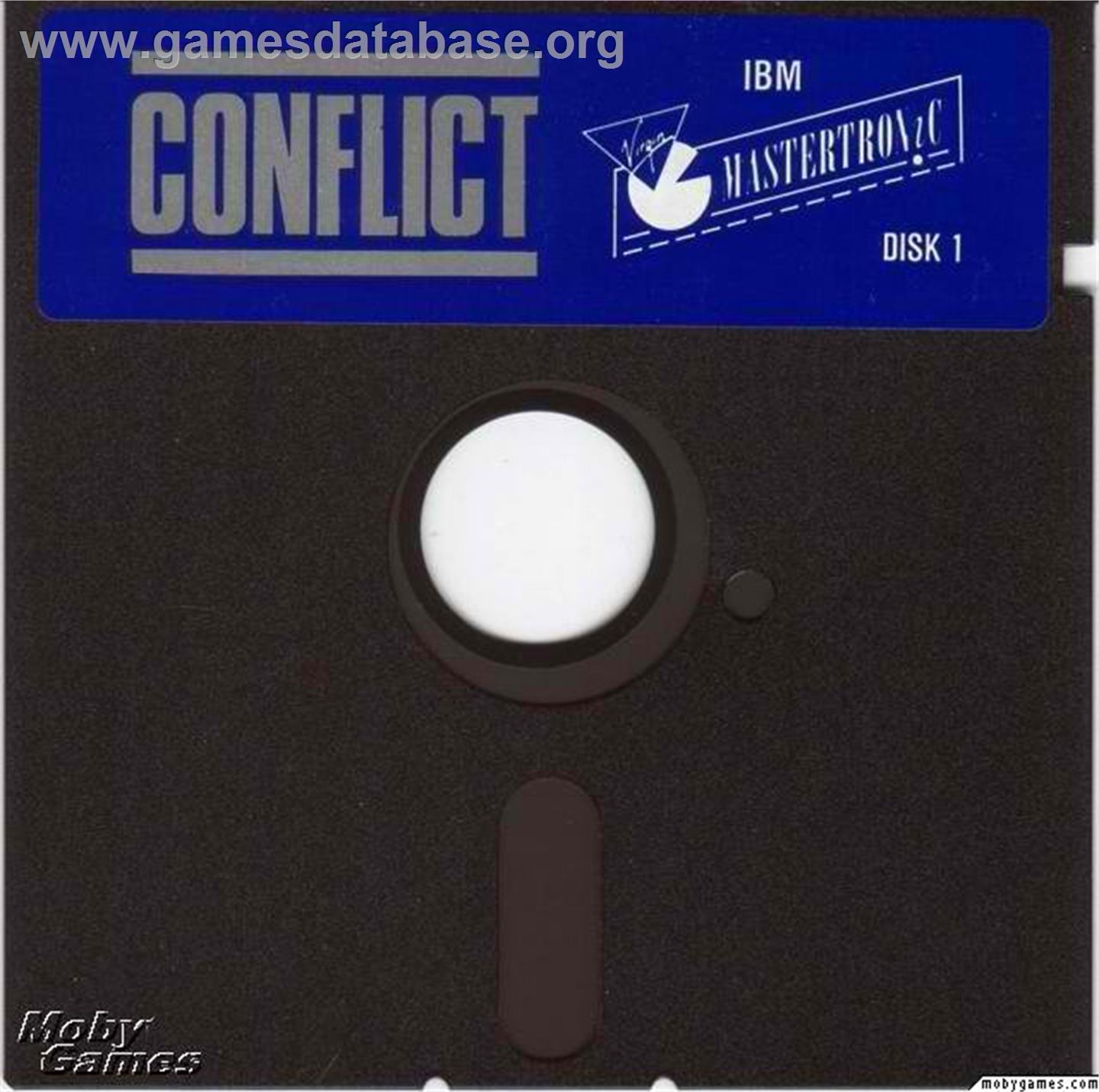 Conflict - Microsoft DOS - Artwork - Disc