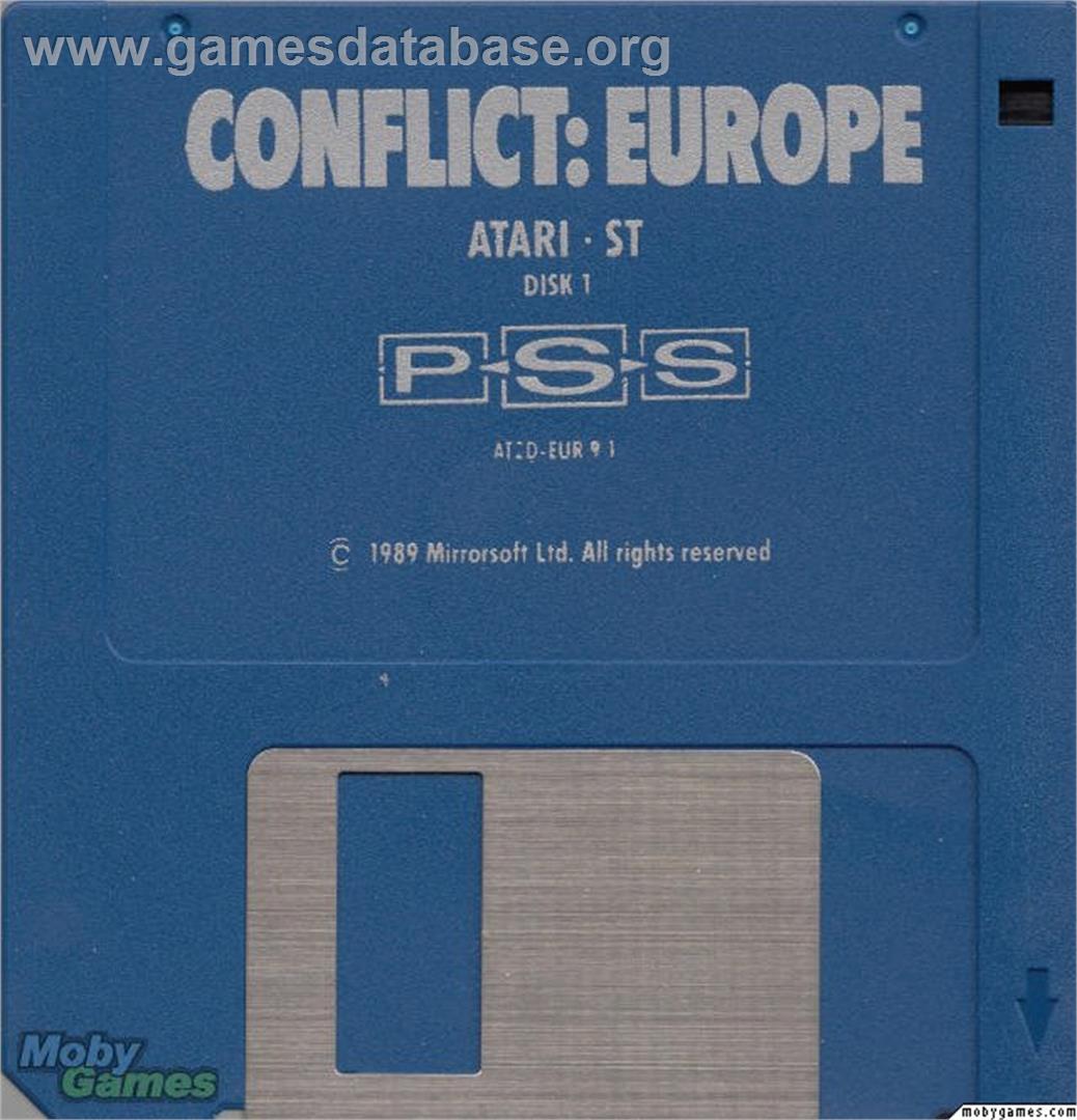 Conflict - Europe - Microsoft DOS - Artwork - Disc