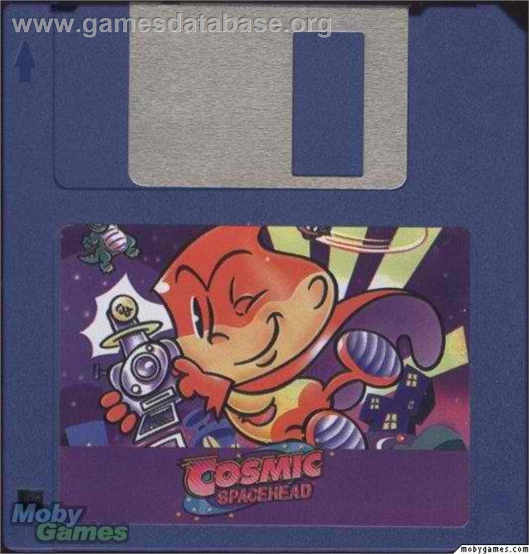 Cosmic Spacehead - Microsoft DOS - Artwork - Disc