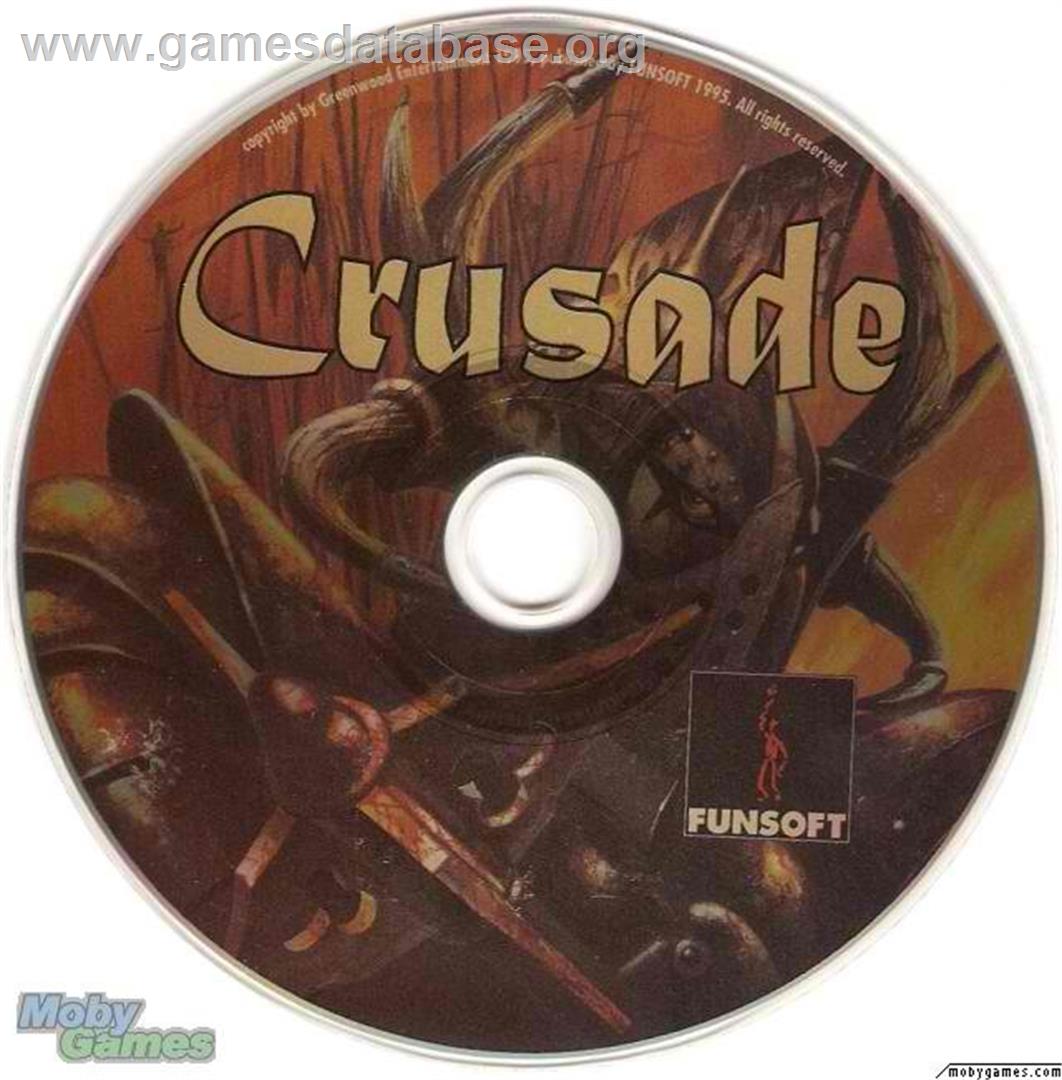 Crusade (1995) - Microsoft DOS - Artwork - Disc