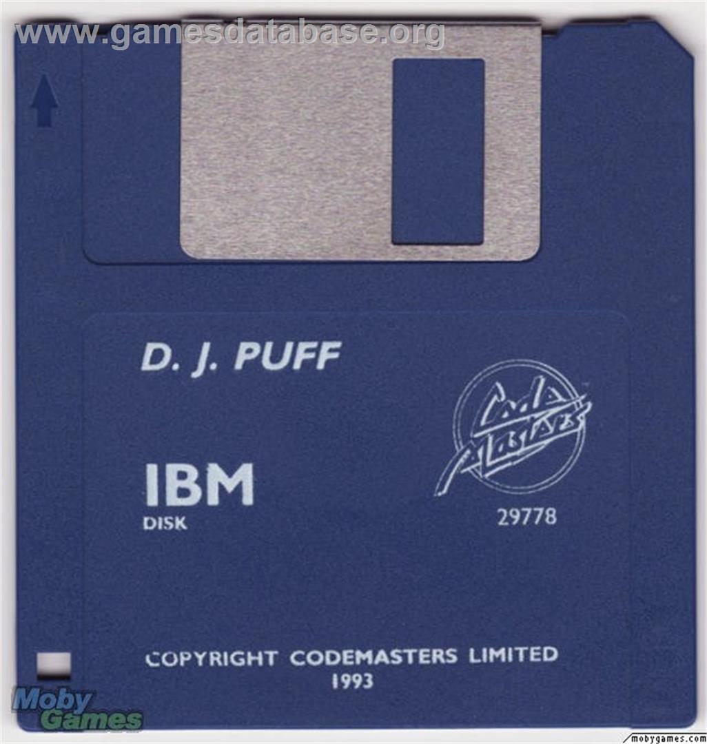 DJ Puff - Microsoft DOS - Artwork - Disc
