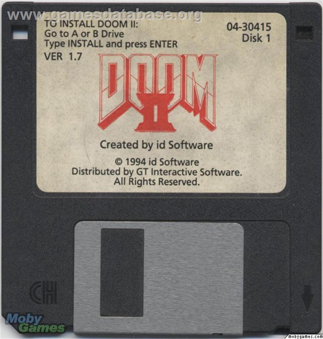 DOOM 2 - Microsoft DOS - Artwork - Disc