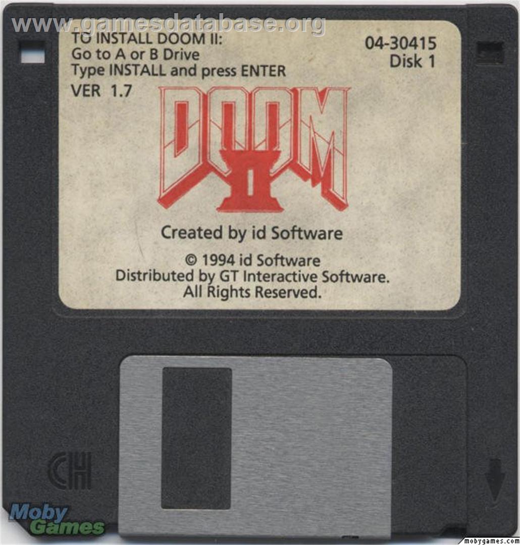 DOOM II - Microsoft DOS - Artwork - Disc