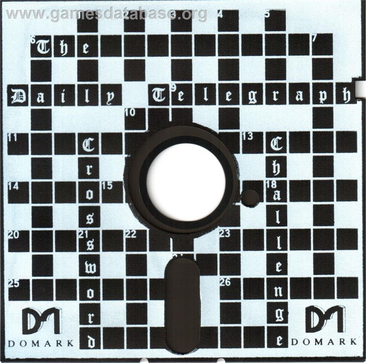 Daily Telegraph Computer Crossword Challenge, The - Microsoft DOS - Artwork - Disc