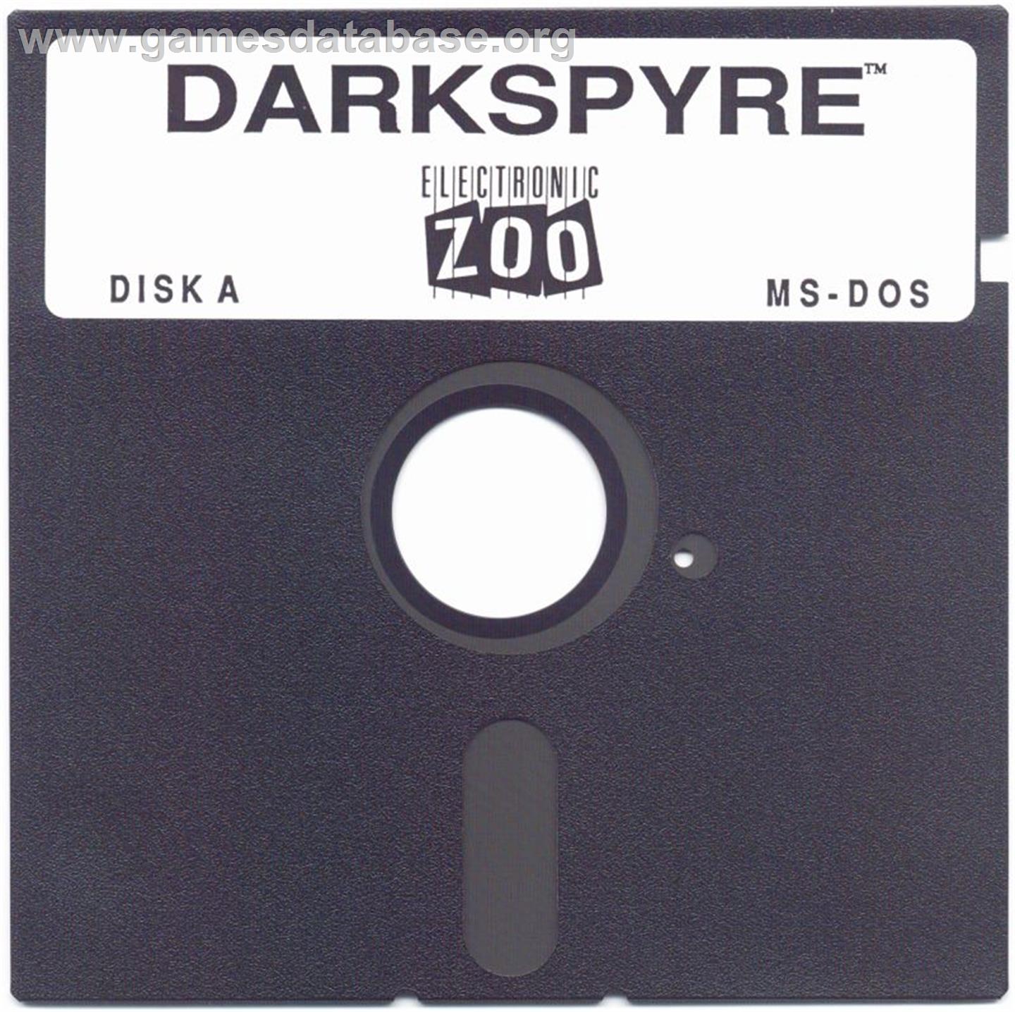 Darkspyre - Microsoft DOS - Artwork - Disc