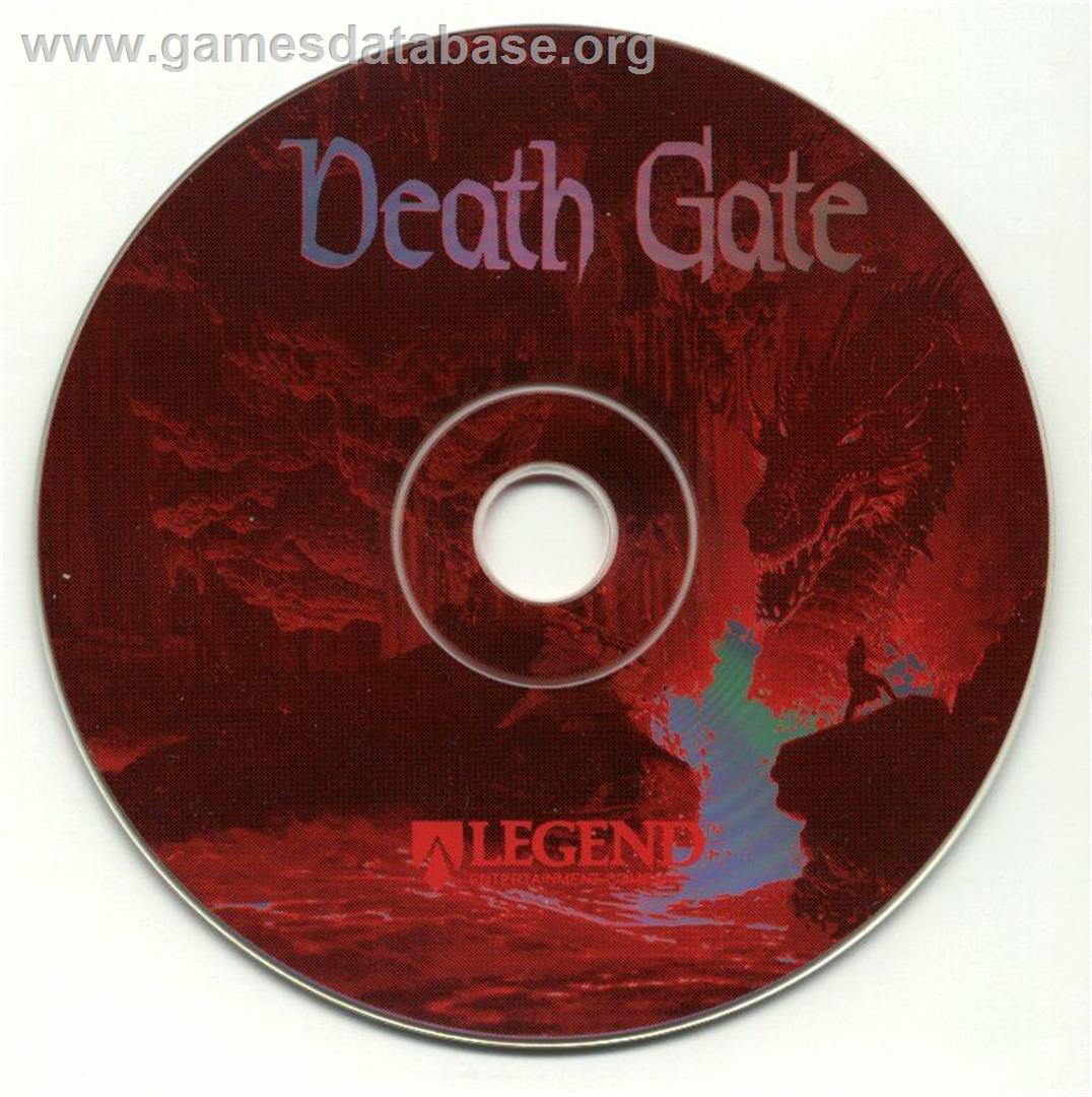 Death Gate - Microsoft DOS - Artwork - Disc