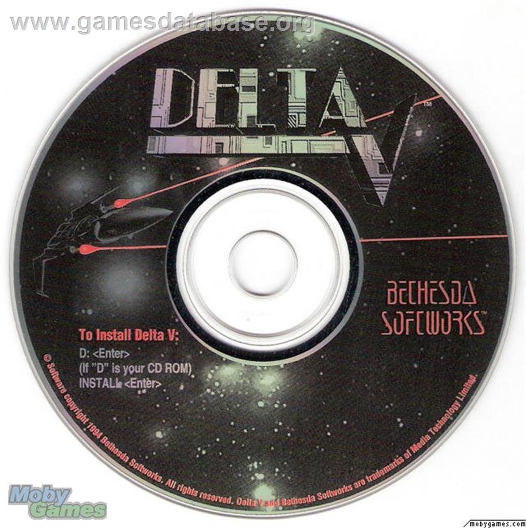 Delta 5 - Microsoft DOS - Artwork - Disc