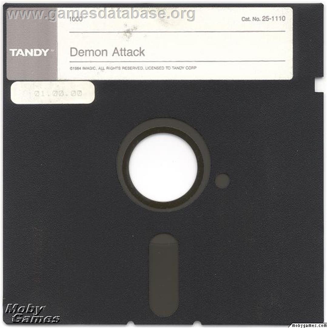 Demon Attack - Microsoft DOS - Artwork - Disc