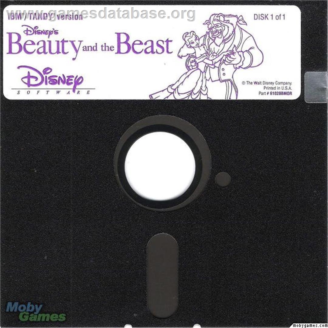 Disney's Beauty and the Beast - Microsoft DOS - Artwork - Disc