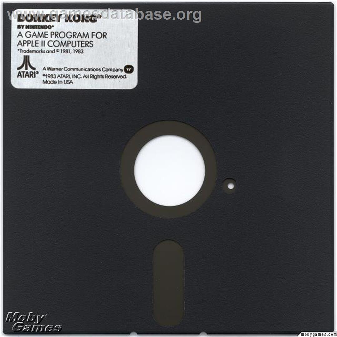Donkey Kong - Microsoft DOS - Artwork - Disc