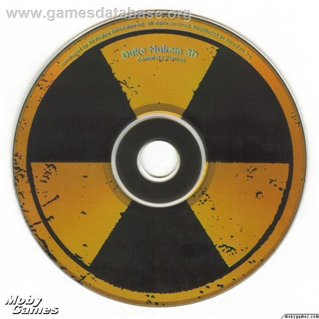Duke Nukem 3D - Microsoft DOS - Artwork - Disc