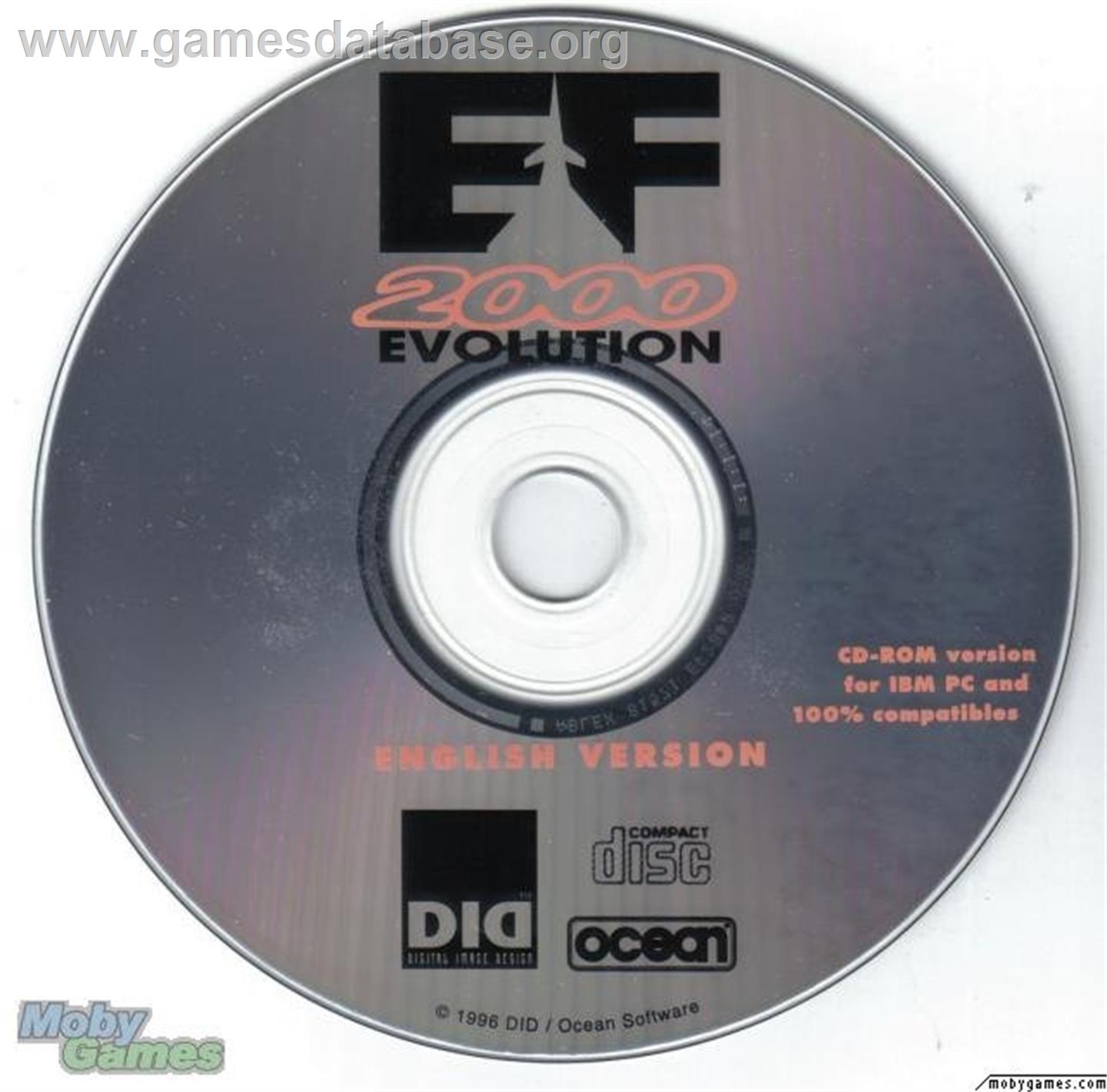 EF2000 Evolution - Microsoft DOS - Artwork - Disc